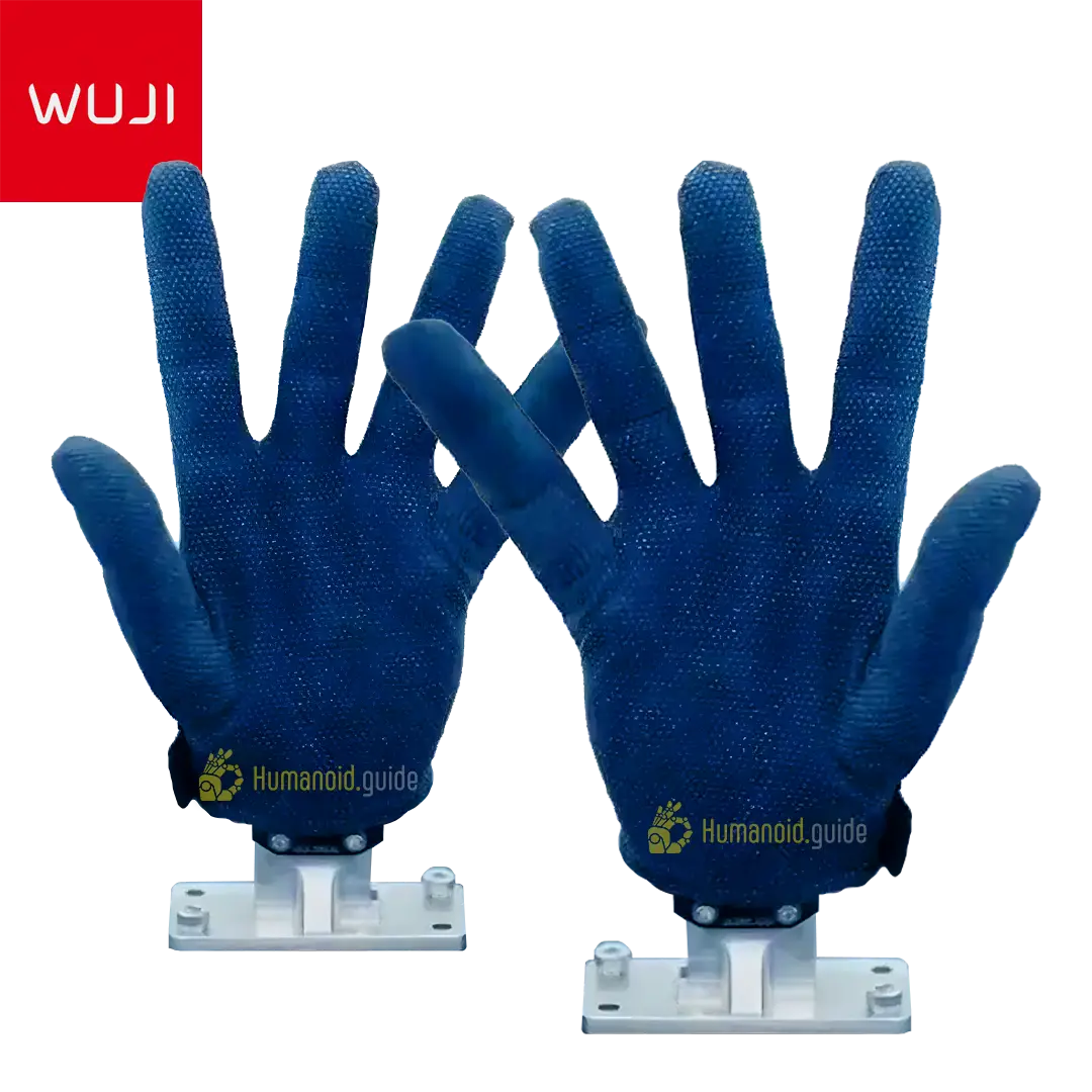 Wuji Teleoperation Glove — per-finger tracking for dexterous robot hands